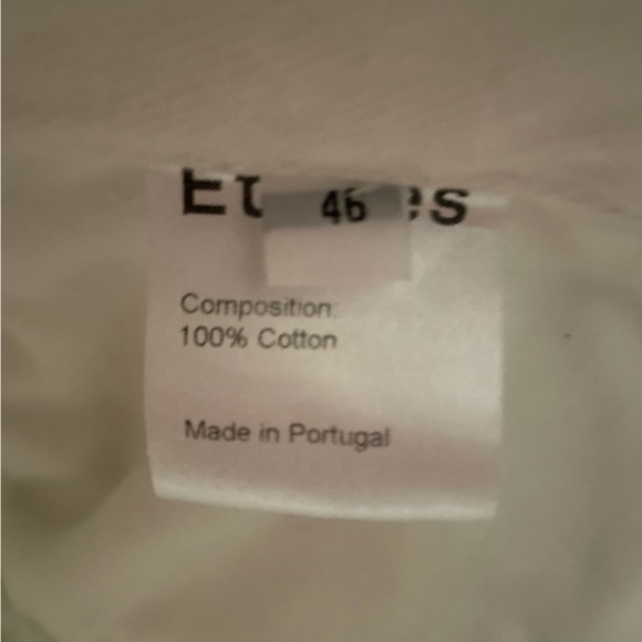 Cotton Straight Fit Paint Splatter Jeans in White (size 28) - Picture 14 of 15